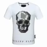 philipp plein t-shirt short sleeve virtualization skull